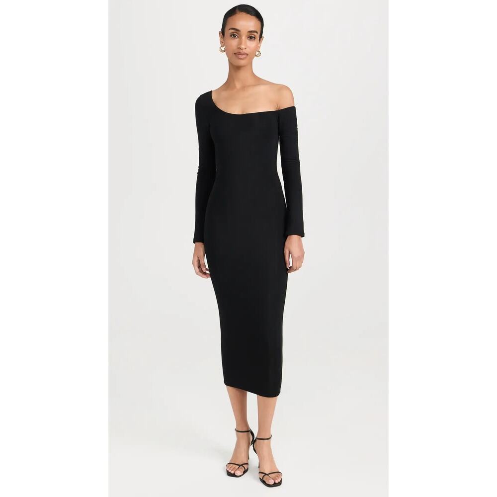NWOT Re Ona Off Shoulder Black Bodycon Dress Size XS